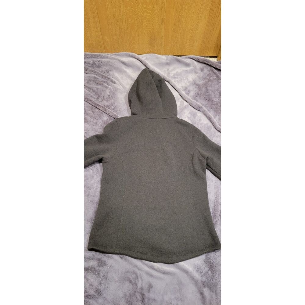 The North Face Womens Sherpa Fleece Hoodie Sz Small Pullover Toggle Neck Jacket - Picture 7 of 7